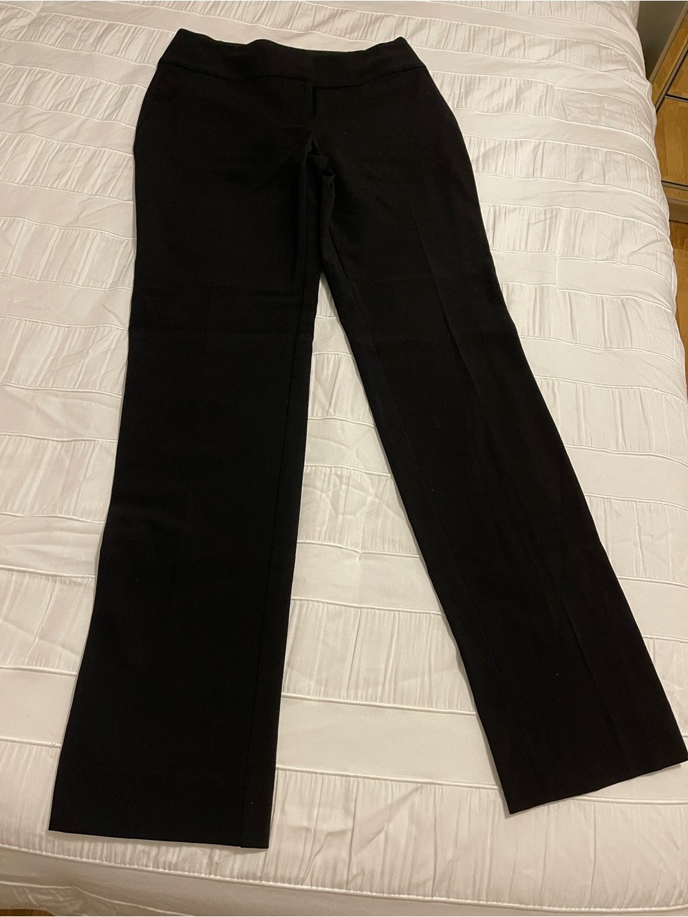 BCX Black Dress Pants Low Rise Straight Leg Work Office Pants Size 3
